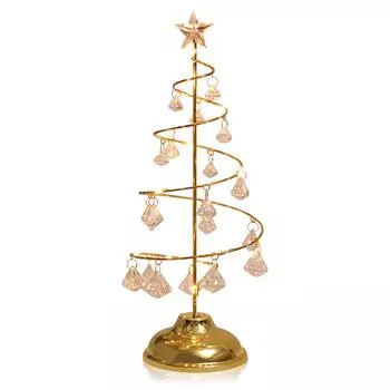 Рождественская елка светящийся акриловый ночник светящийся светодиодный рождественский декор подарок для спальни