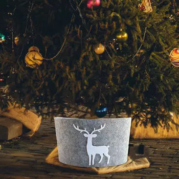 Рождественская елка юбка кольцо крышка основание классика для года дом 77cmx13cm