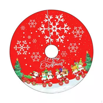 Рождественская елка юбка украшения декоративный коврик DIY Рождественский ковер для Style A