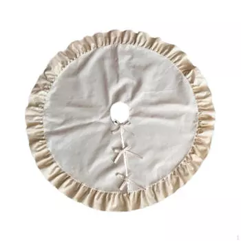 Рождественская елка юбка украшения ковер Рождество для вечеринок Solid Color 92cm