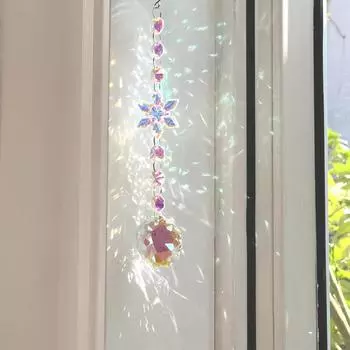 Рождественская елка украшение на окно хрустальные ловцы солнца подвеска снежинка автомобильная вешалка
