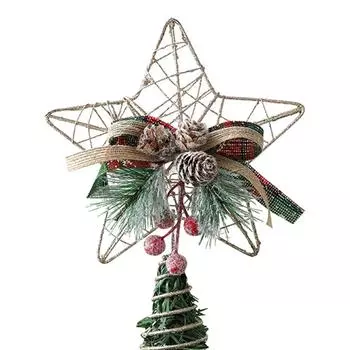 Рождественская елка, звезда, железная звезда, рождественские украшения для дома, веселое рождественское украшение, новогоднее украшение Navidad