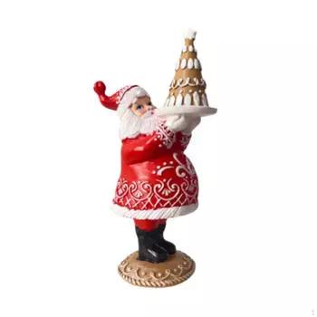Рождественская фигурка для праздников, украшение из смолы на стол Man