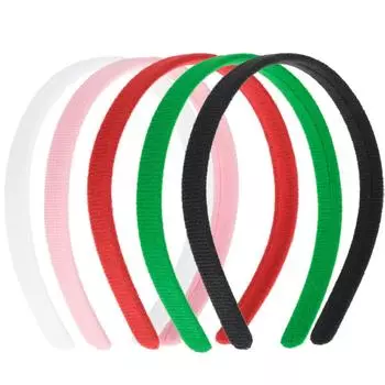 Рождественская фланелевая повязка на голову: 15MM начесанная ткань DIY аксессуар для волос