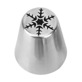 Рождественская глазурь насадки из нержавеющей стали без BPA бесшовные для кухонных принадлежностей 1