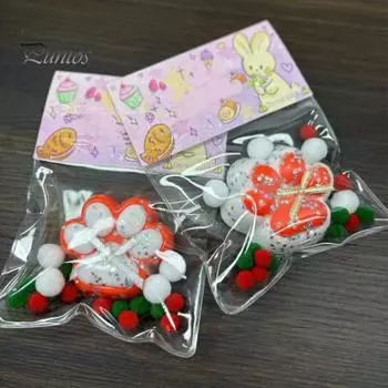 Рождественская игрушка-лапка для кошек, снимающая беспокойство и стресс, блестящая звездочка, сенсорная игрушка для детей, подростков и взрослых, мягкий мячик для снятия стресса, лапка животного A