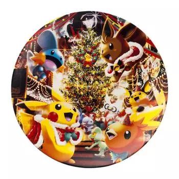 Рождественская иллюминация оригинальной тарелки Pokemon Center