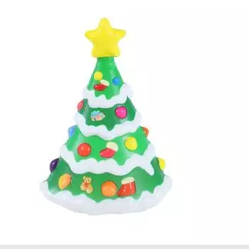 Рождественская кавайная рождественская елка медленно растущая ароматизированные игрушки для снятия стресса разноцветный