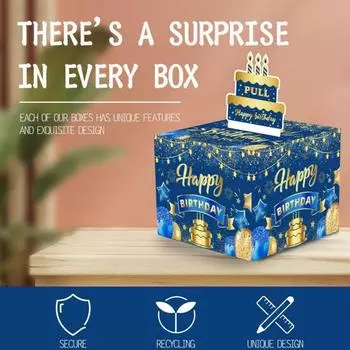 Рождественская копилка, держатель для денежного подарка, легкая сборка своими руками, яркий цвет, создание сюрпризов, креативная подарочная коробка для денег B