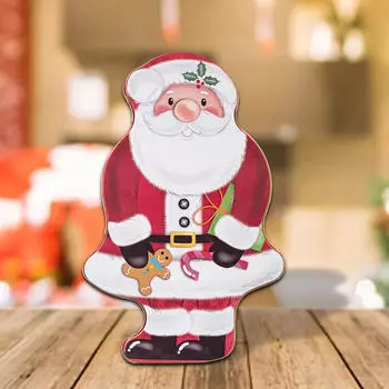 Рождественская коробка для конфет, симпатичный держатель, рождественская коробка ручной работы, домашний декор для настольных праздничных принадлежностей