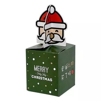 Рождественская коробка с яблоками Рождественская коробка с фруктами Детская подарочная коробка с конфетами для девочек Подарочная сумка с праздничными украшениями Ballet Girl/10pcs