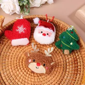 Рождественская кукла Санта-Клаус Снеговик Лось Подвеска Веселые рождественские украшения для дома Рождественский орнамент