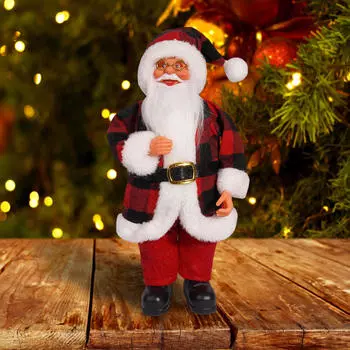 Рождественская кукла Санта-Клауса, настольное украшение, ремесло, украшение для витрины, рождественский декор для