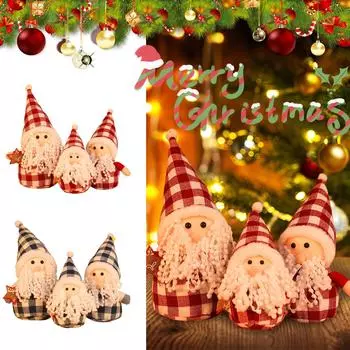 Рождественская кукла-снеговик Рождественская кукла Украшения Праздничные подарки Декорации для оформления витрин торговых центров One Size темно-синий