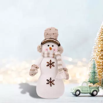 Рождественская кукла, украшение для витрины, рождественское украшение, праздничный декор окна для офиса Christmas Snowman