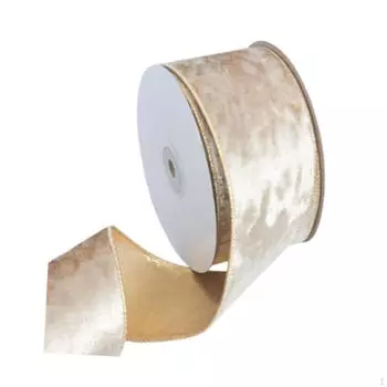 Рождественская лента для упаковки подарков, длина 10 м, гибкая и модная поздравительная шампанского