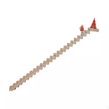 Рождественская лестница с обратным отсчетом Санта, поднимающийся по лестнице, украшение для стола, украшение для домашнего офиса, Рождество