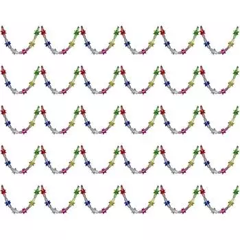 Рождественская металлическая фольга гирлянда фестиваль подвесные мишурные потолочные украшения