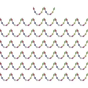 Рождественская металлическая фольга гирлянда фестиваль подвесные мишурные потолочные украшения