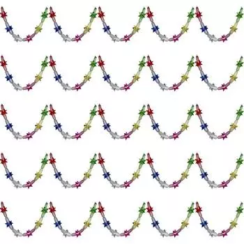 Рождественская металлическая фольга гирлянда фестиваль подвесные мишурные потолочные украшения