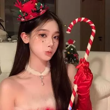 Рождественская Милая Атмосфера Шляпа Колокольчик из Рога Лося Шпилька Для Волос Женский Головной Убор Осень И Зима Милый День Рождения Фото Аксессуары Для Волос