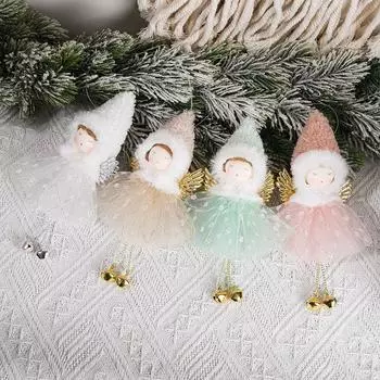 Рождественская Милая Девочка-Ангел Рождественская Елка DIY Домашняя Вечеринка Декоративные Украшения Фестиваля