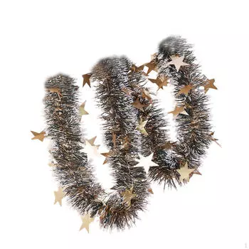 Рождественская мишура Гирлянда, Декор Лестница Внутренние Уличные Принадлежности Праздничный Потолок