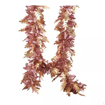 Рождественская мишура гирлянда украшение блестящая 5.9 футов украшение праздник подвеска