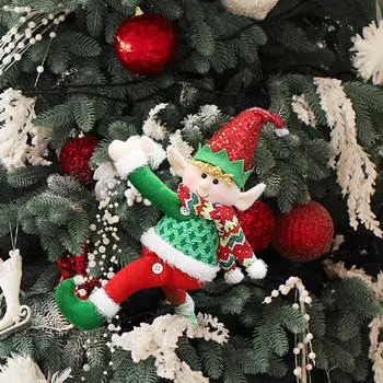 Рождественская мягкая кукла, фигурка, украшения, игрушки, легкое украшение, рождественский декор для вечеринки, дня рождения Style A