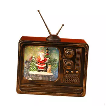 Рождественская музыкальная шкатулка, светящийся снежный шар, освещенные поделки style B