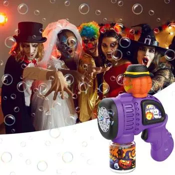 Рождественская мыльная машина для детей со светодиодной подсветкой и музыкальной тыквой A