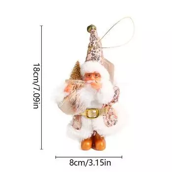 Рождественская настольная книжная полка подвеска DIY Санта-Клаус украшения рождественская елка изысканная милая домашняя вечеринка фестиваль принадлежности
