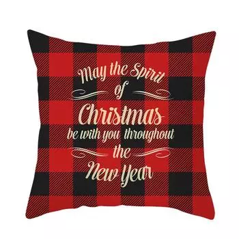 Рождественская наволочка для подушки, рождественское украшение на свадьбу, наволочка для дома, дивана, автомобиля, гостиной, спальни, наволочка для подростков и взрослых