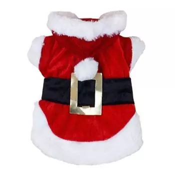 Рождественская одежда для щенков, костюм для питомца, пальто для собак, одежда для рождественской одежды, принадлежности M