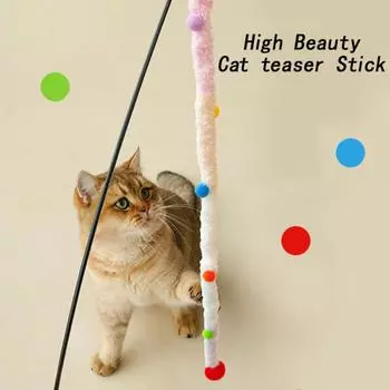 Рождественская палочка-кошка-фея высокого уровня внешности 55CM зелёный/красный