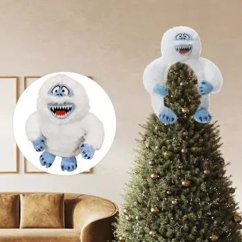 Рождественская плюшевая кукла-снеговик на елку, снеговик, плюшевое украшение на елку