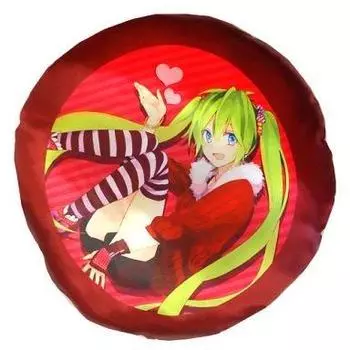 Рождественская подушка Hatsune Miku Hyper Jumbo размером 40 см.