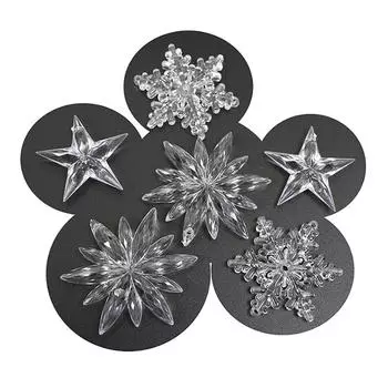 Рождественская подвеска бабочка снежинка подвесной кулон рождественская елка декор подвески реквизит для вечеринки as the picture