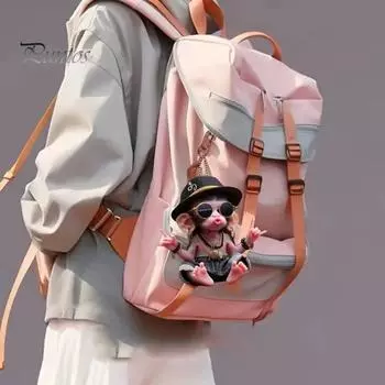 Рождественская подвеска в виде обезьяны, 2D акриловое подвесное украшение, мультяшная обезьяна, рождественское украшение для елки, аксессуар для салона автомобиля, подарок для любителей животных 1