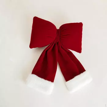 Рождественская подвесная коллекция украшений в виде банта для домашнего декора, украшение для фермерского дома S