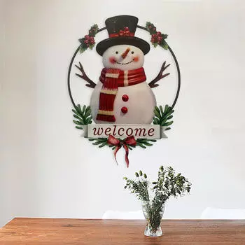 Рождественская подвесная табличка «Снеговик», арт-декор, украшения для праздничной кухни