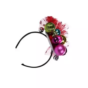 Рождественская повязка на голову, изысканная, привлекательная, для девочек, украшения для дома, декор для волос, реквизит для вечеринки, праздничные аксессуары, сладкий подарок, реквизит для самостоятельной работы