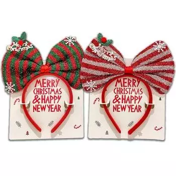 Рождественская повязка на голову от Elena s Workshop, набор 04, 1 шт.