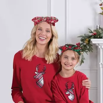 Рождественская повязка на голову, рождественские аксессуары для волос, рождественские подарки, Noel, Новый год 2024, Navidad opaska na wita diademas navidad nia