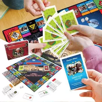 Рождественская праздничная игра, интерактивная настольная игра для праздничной вечеринки One Size красный