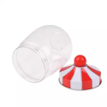 Рождественская прозрачная банка для хранения, подарочная банка с крышкой для хранения орехов, конфет, печенья, подарков, упаковочный ящик, год, рождественское украшение