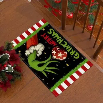 Рождественская серия Креативный коврик для еды с принтом Мультфильм Настольный коврик для пожилых людей Рождественский коврик-скатерть One Size