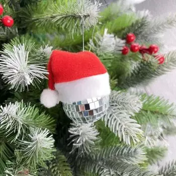 Рождественская шапка диско-шар рождественская елка 3D подвеска украшение для вечеринки украшение для мальчишника One Size