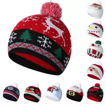 Рождественская шапка для мальчиков и девочек, шляпы Санты, удобные рождественские шапки для рождественского костюма, товары для вечеринок