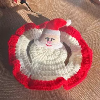 Рождественская шапка для питомца, лось, Санта-Клаус, собака, головной убор, колокольчик, кошачий головной убор, фотоукрашения